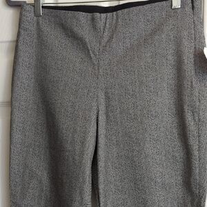 Old Navy Black and Grey Herringbone Pants